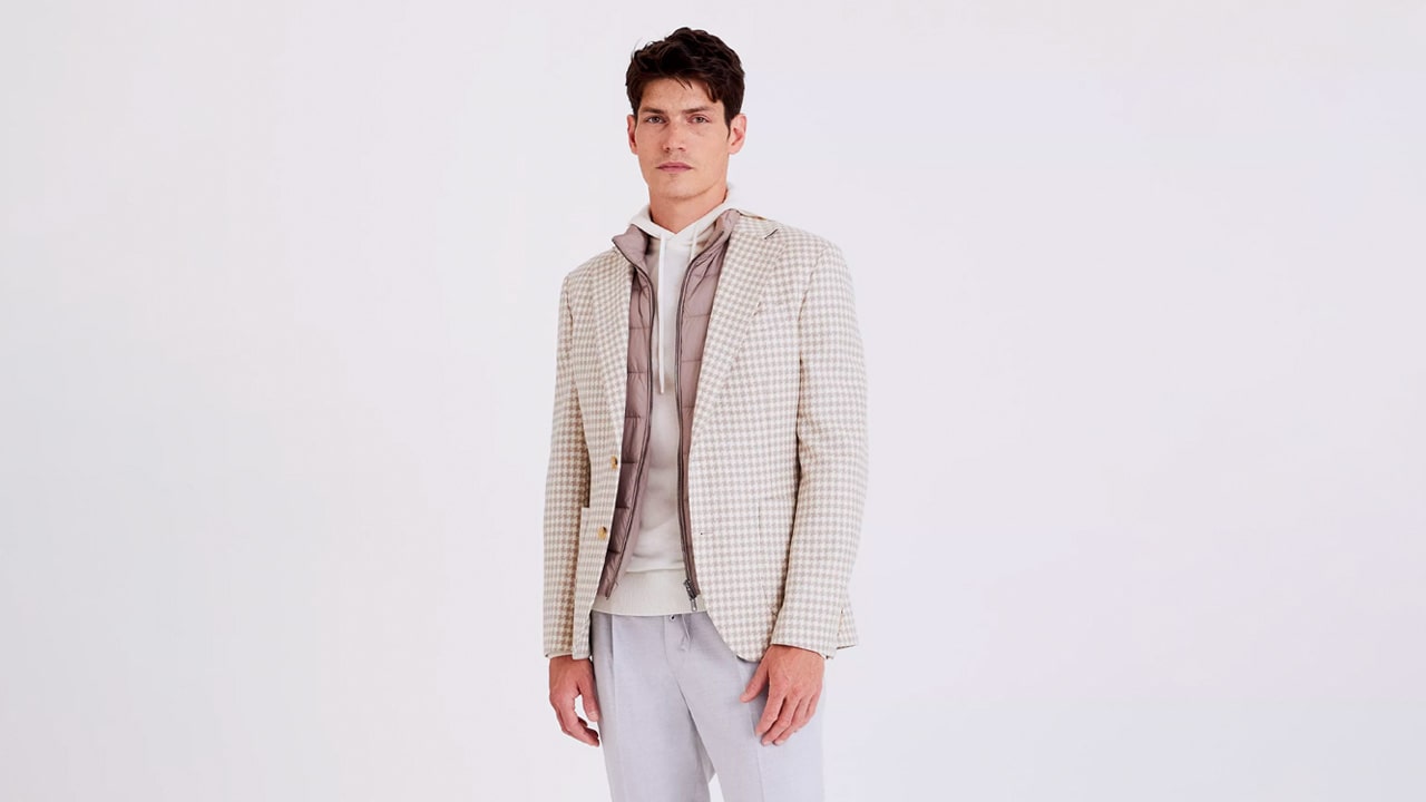 what to write in a groom's speech Man wearing a Moss casual suit